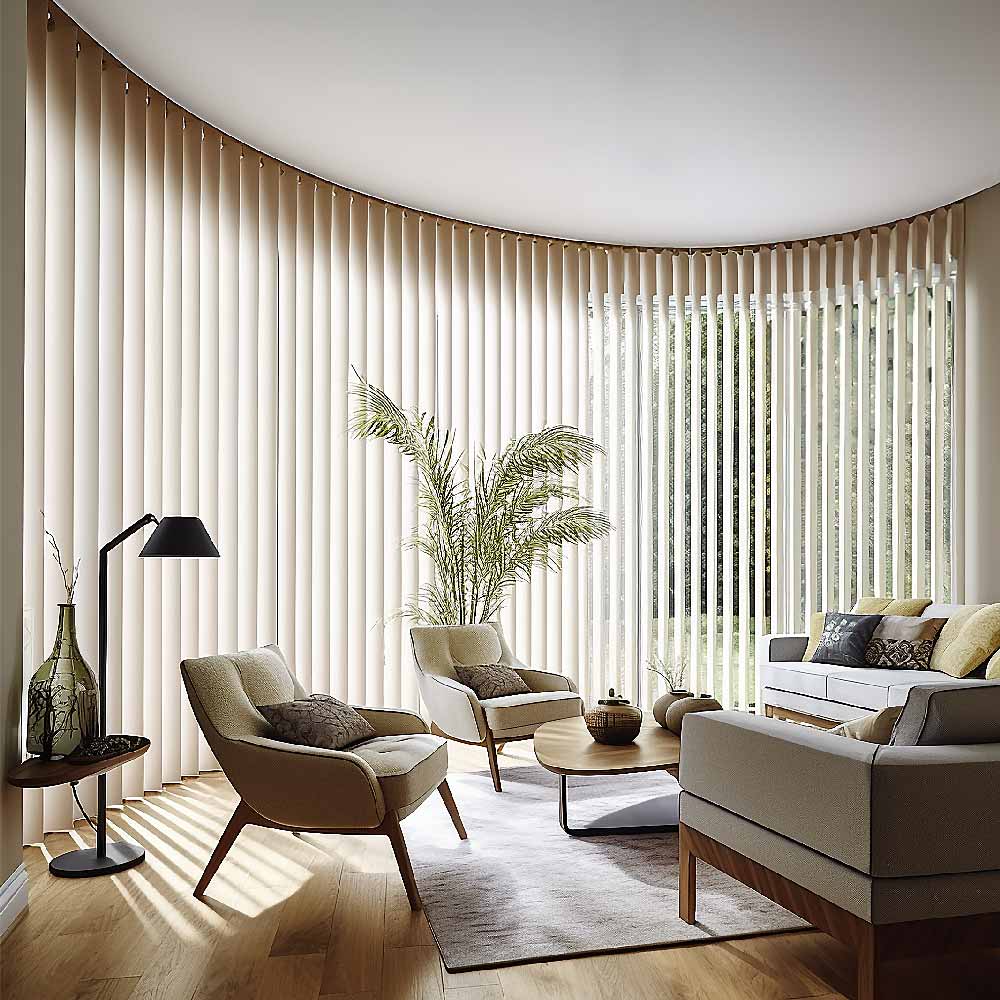 Vertical blinds in Jersey